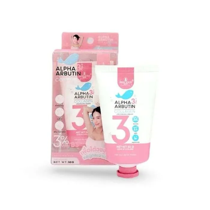 121 Precious Skin – Alpha Arbutin Collagen 3 Plus Underarm Cream – 50 g – Image 2
