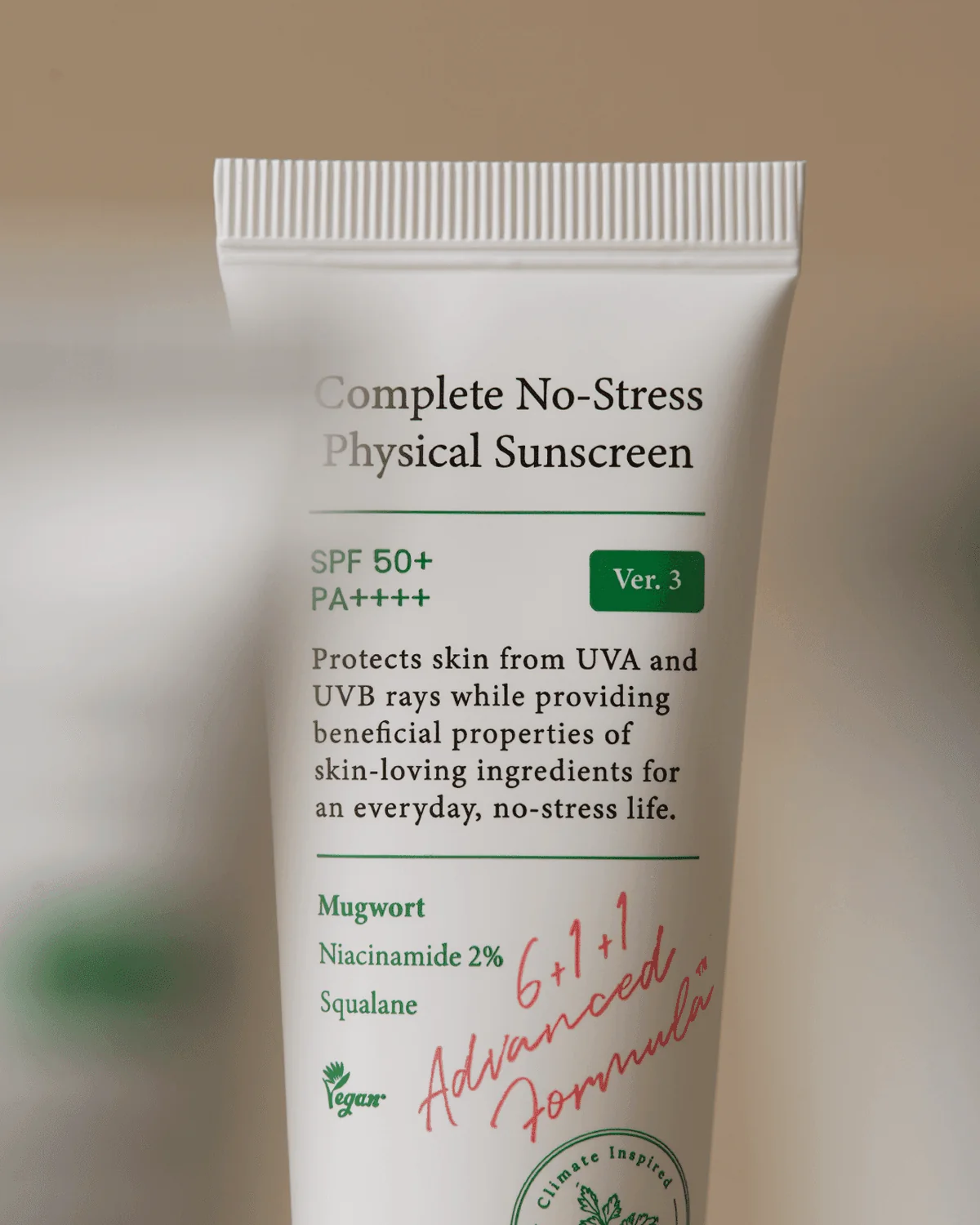 complete no stress physical sunscreen spf 50+ pa++++ ver.3 2 complete no stress physical sunscreen spf 50+ pa++++ ver.3 2