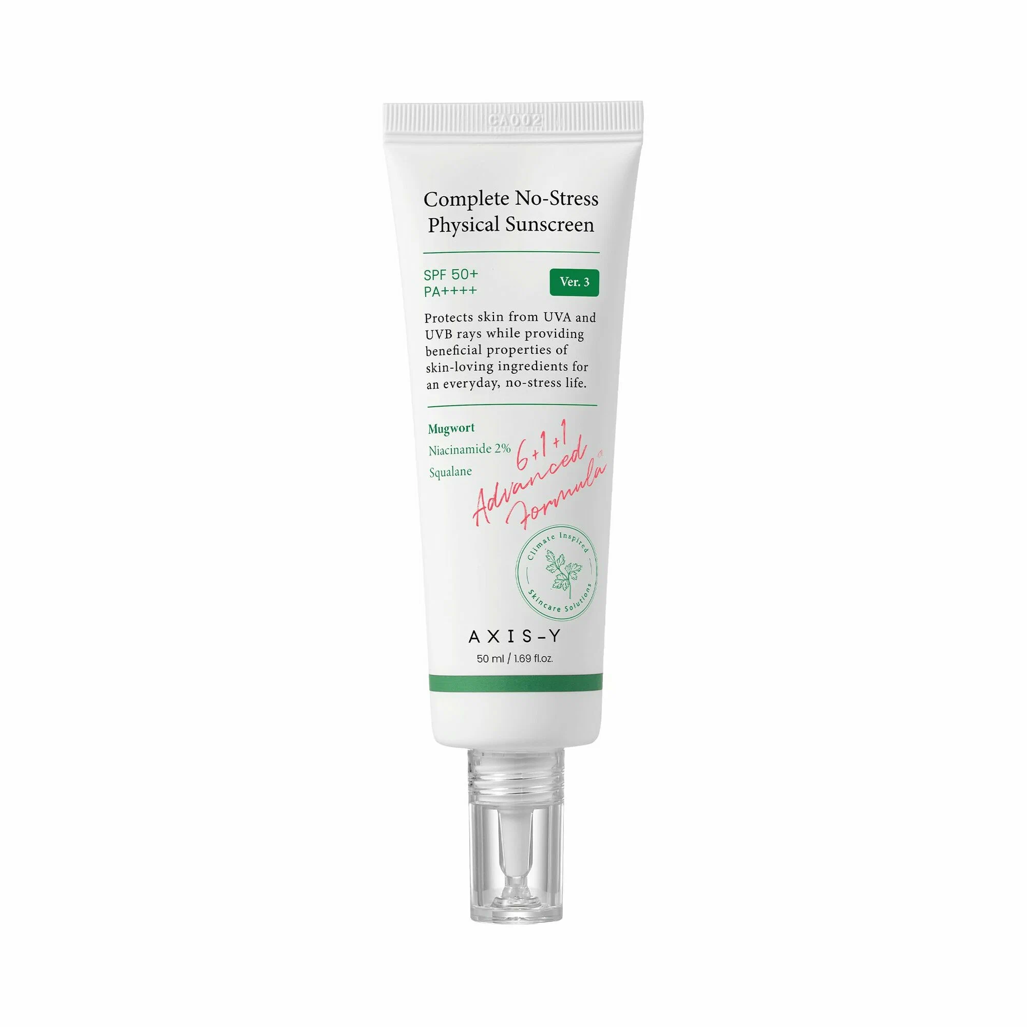 complete no stress physical sunscreen spf 50+ pa++++ ver.3 5 complete no stress physical sunscreen spf 50+ pa++++ ver.3 5