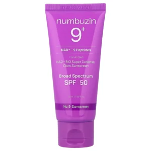 numbuzin no.9 nad+ peptides dewy sun essence spf 50+ 1