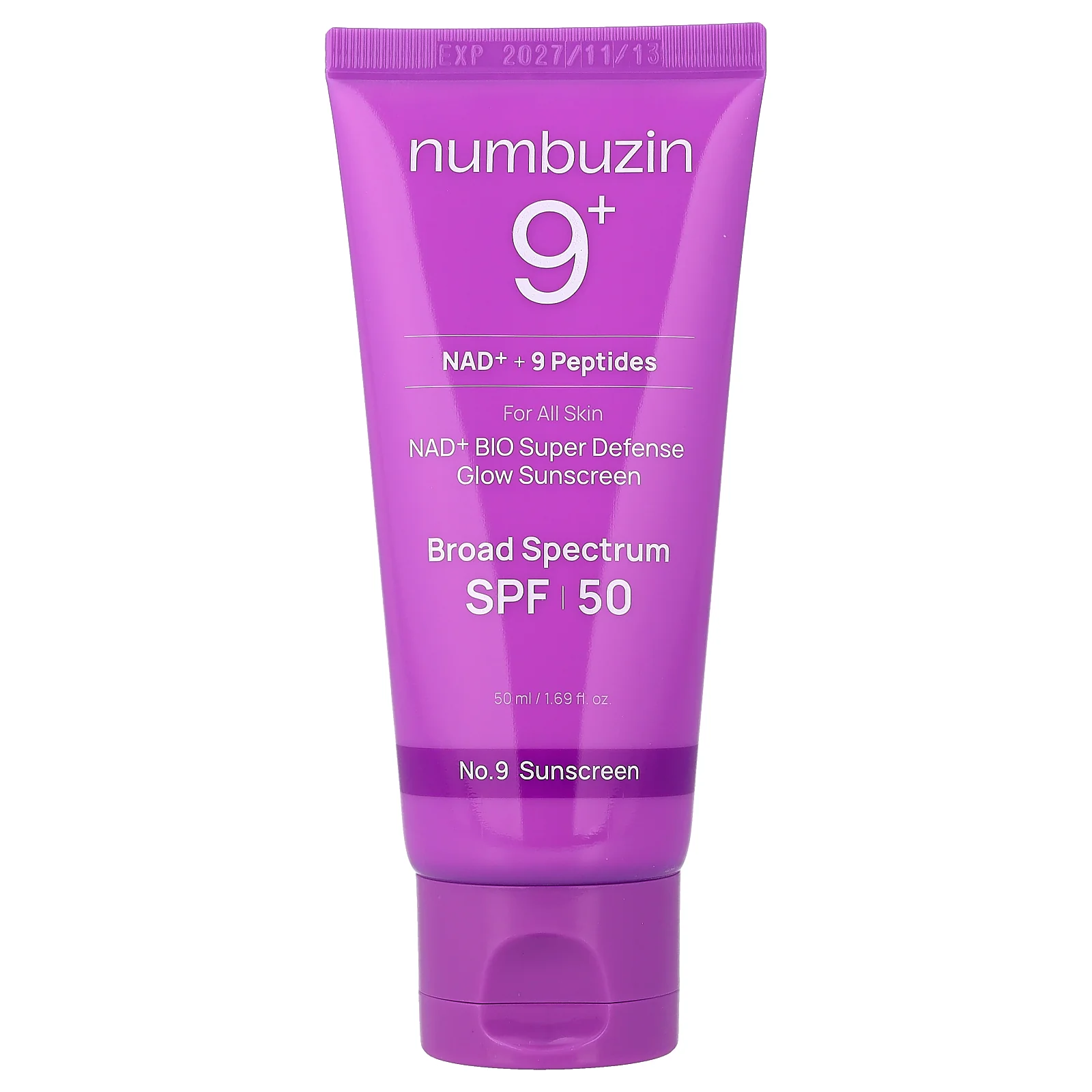 numbuzin no.9 nad+ peptides dewy sun essence spf 50+ 1 numbuzin no.9 nad+ peptides dewy sun essence spf 50+ 1