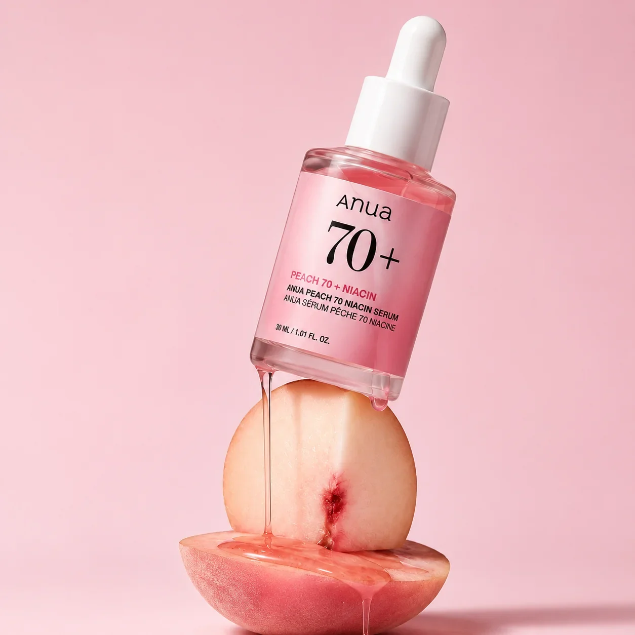 vgrusitn1l4gkmif7nkw Anua – Peach 70 Niacin Serum, Serum Eclat & Anti-Taches (5% Niacinamide) – 30 ml – Image 2
